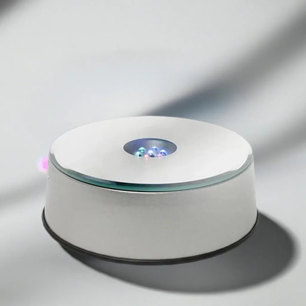 Colour Changing Rotating LED Light base - Medium-Incrystals