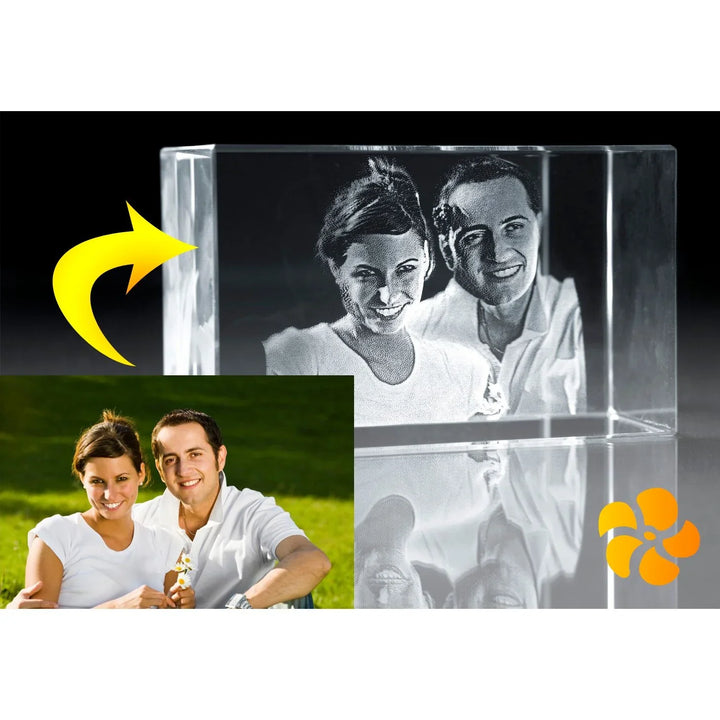 3D Large Photo Crystal-Incrystals