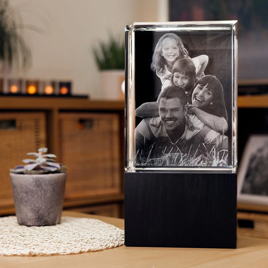 Mega Size 3D Crystal . 3D Photo Gift-Incrystals