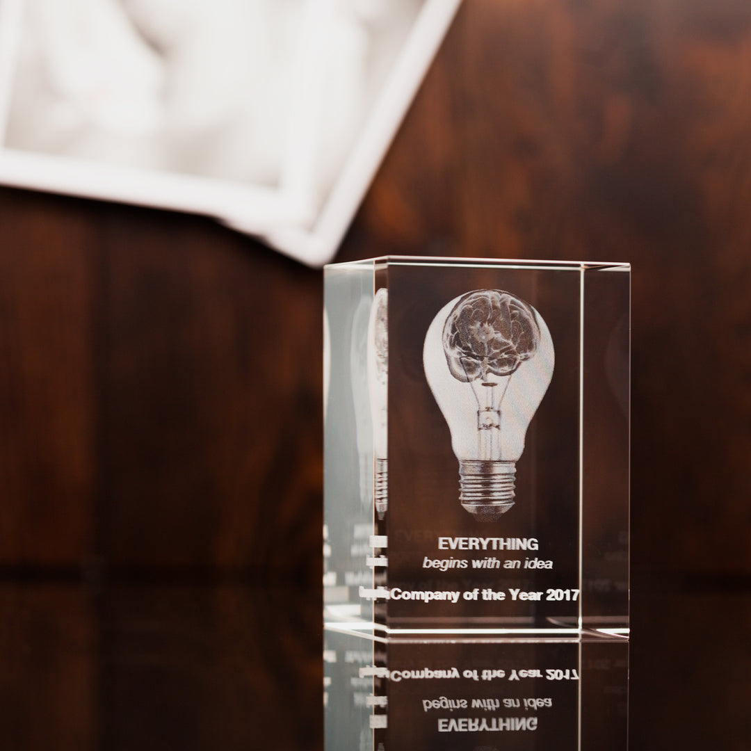 Innovative Idea Custom Glass Award-Incrystals