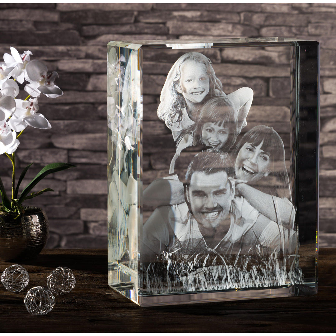 Monarch 3D Photo Crystal-Incrystals