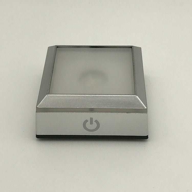 Bright LED Crystal Stand for 3D Photo | White LED