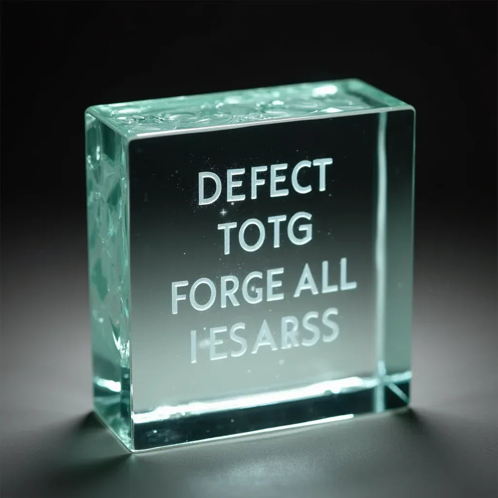 Laser Engraved Glass Block Keepsakes Ideas and Tips - Incrystals