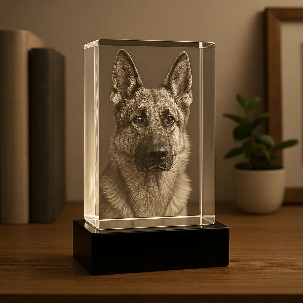 Dog Photo Crystal Ideas Crafting Lifelong Keepsakes