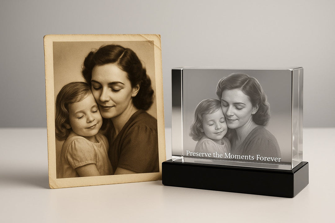 Give Old Photos a New Look with Photo Crystals