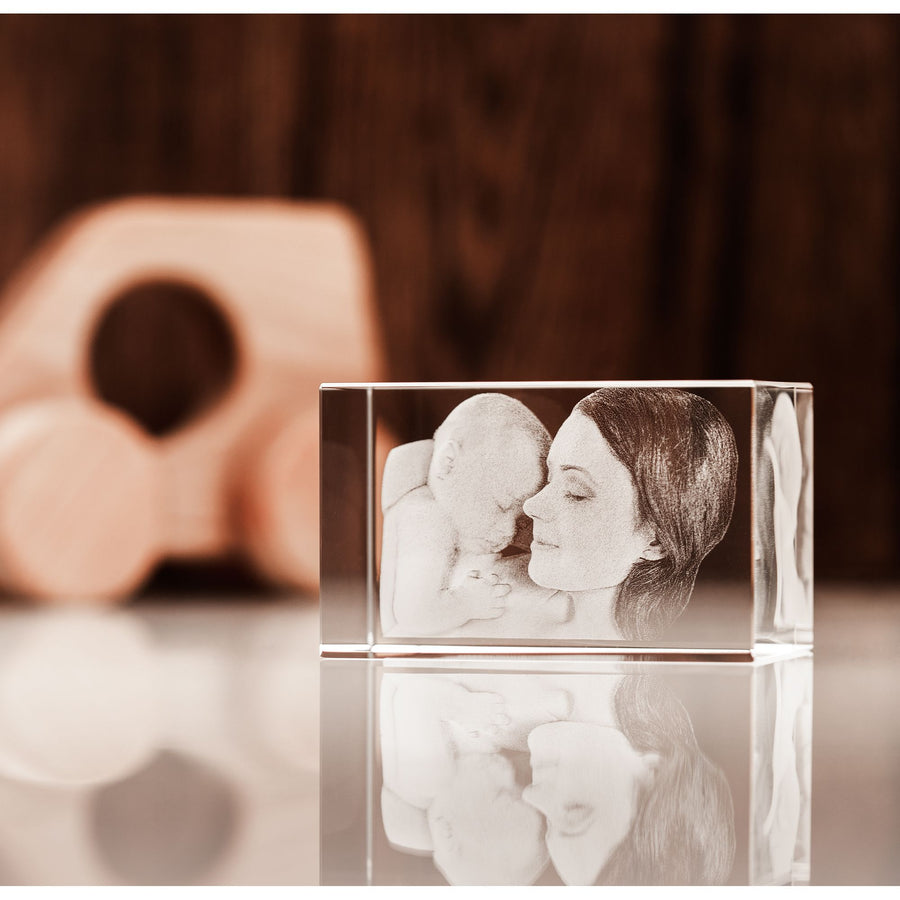 Customized 3D Baby Photo Crystal Gift-Incrystals