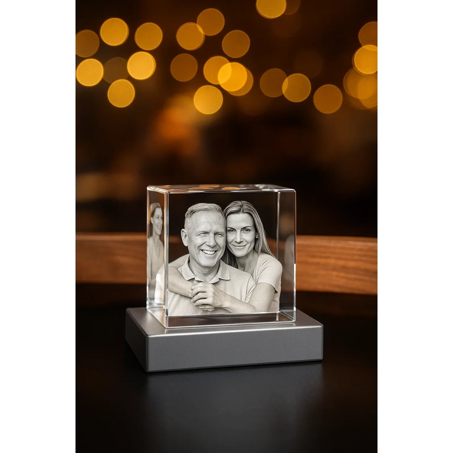 3D Photo Crystal Cuboid - Incrystals