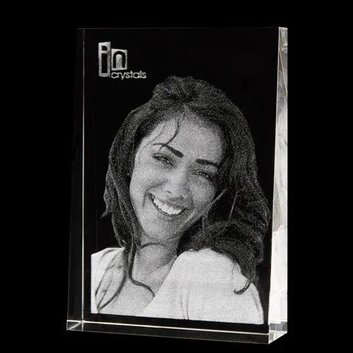 Laser Photo Frame (Large) - Portrait - Incrystals