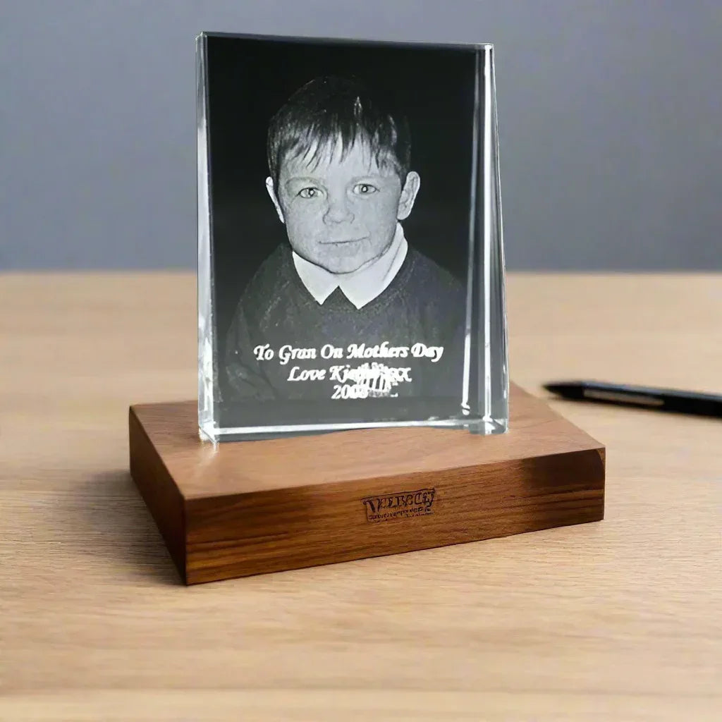 Tapered Photo Crystal - Portrait - Incrystals