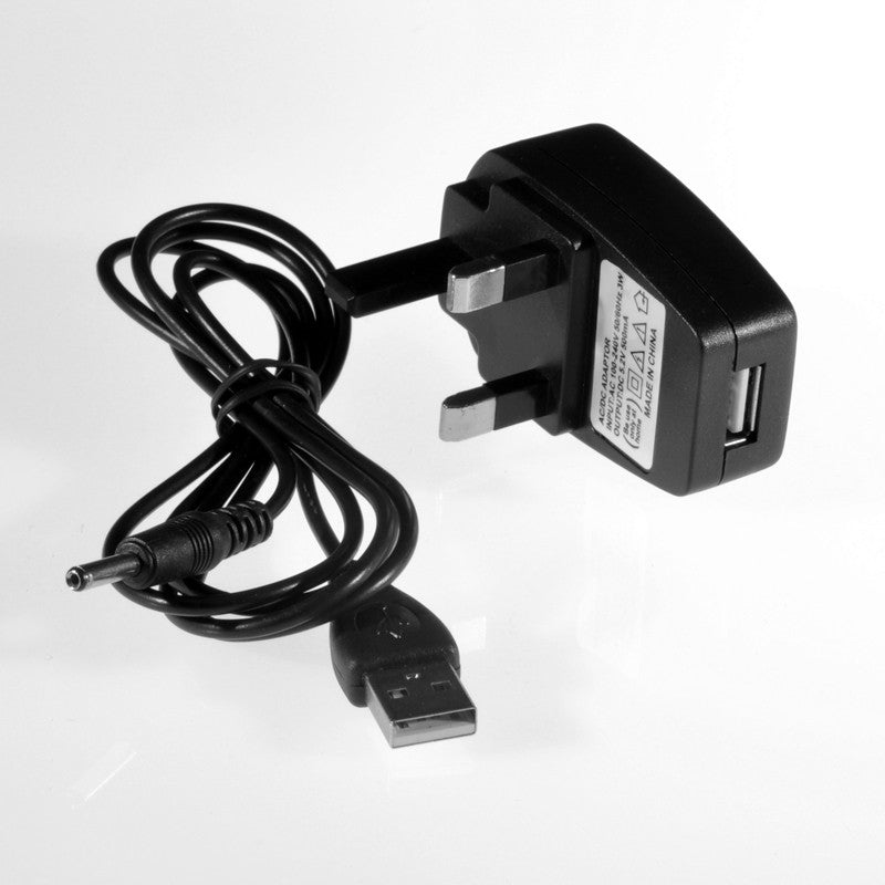 UK Mains adapter for Lightbase with 3.0 mm connector