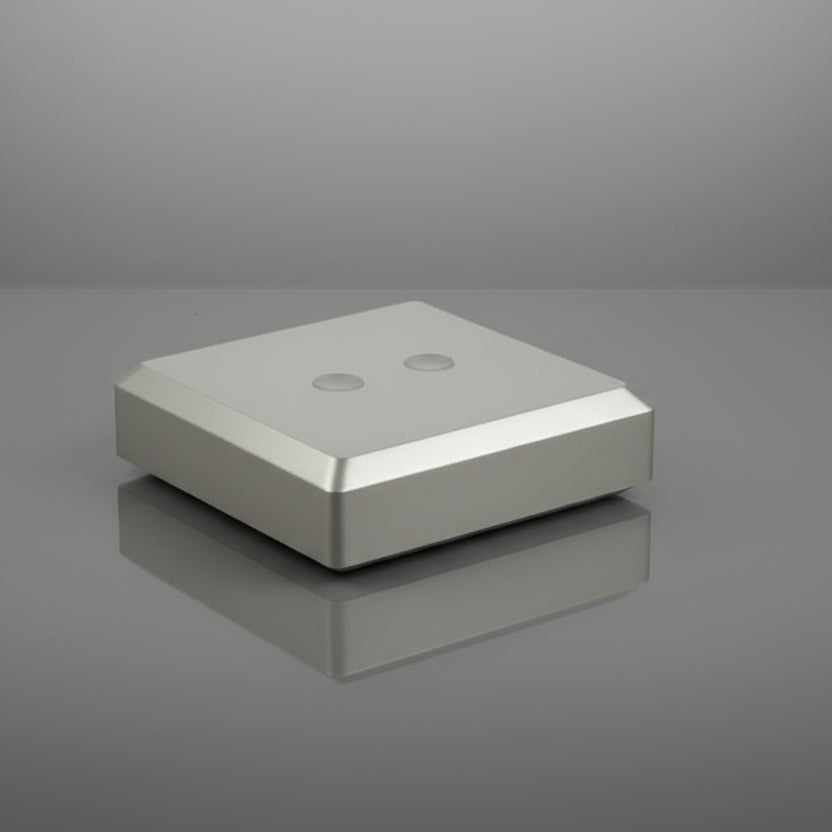 Portrait LED base for personalised photo crystal display, handcrafted in UK - Incrystals